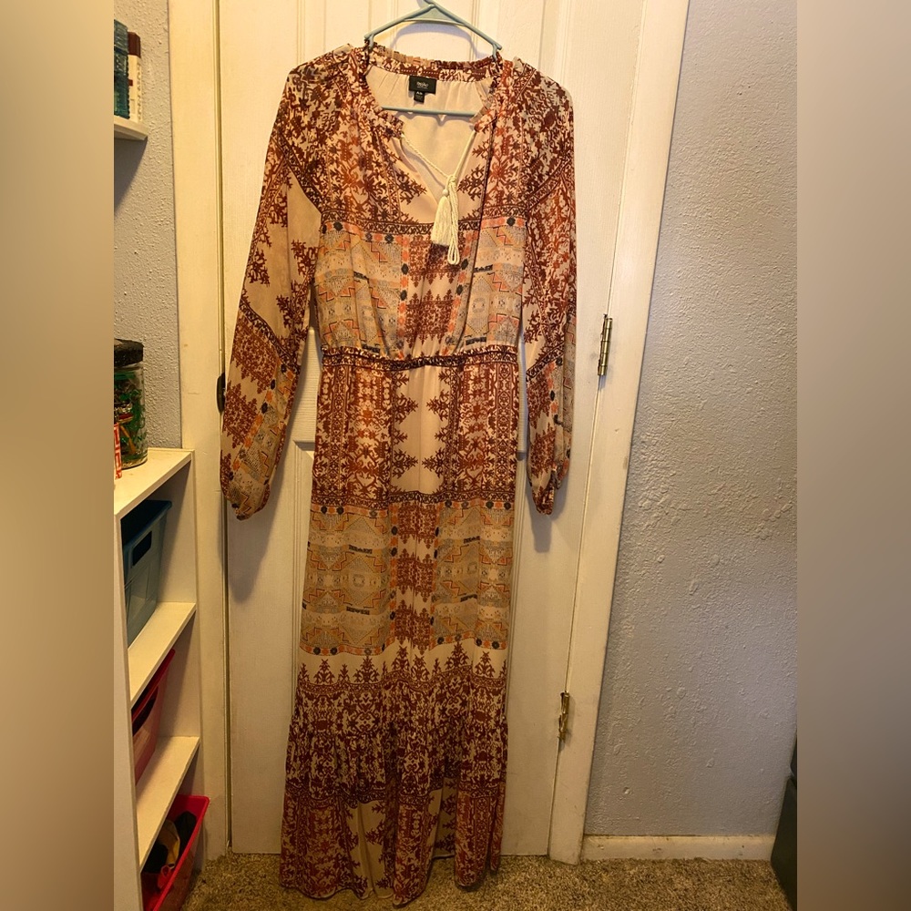 Boho maxi dress